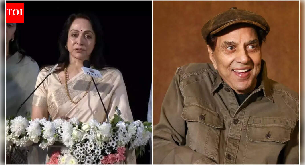 Hema Malini opens up about Dharmendra's unfinished dreams at his prayer meet, saying, 'But woh kaam adhura reh gaya' |