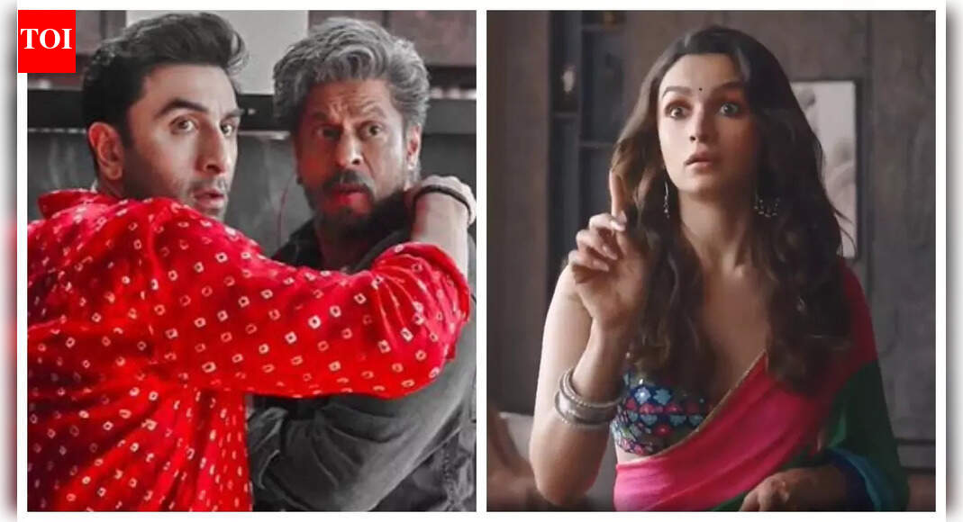 Shah Rukh Khan and Ranbir Kapoor reprise their 'Jawan' and 'Brahmastra' avatars, Alia Bhatt channels 'Rocky Aur Rani' charm in crossover ad |