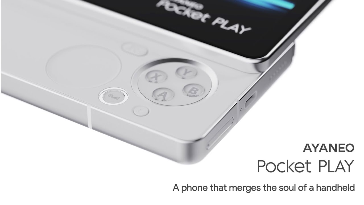 AYANEO Pocket PLAY — A Gaming Phone with the Soul of a Handheld, Officially Unveiled - YouTube
