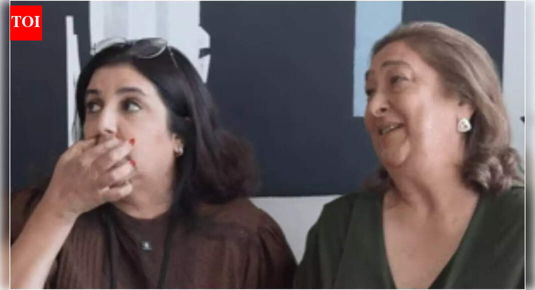 Reema Jain compares Farah Khan's cook Dilip to Raj Kapoor's guru’ Charlie Chaplin: filmmaker replies, 'Trim your moustache'!’ | Hindi Movie News