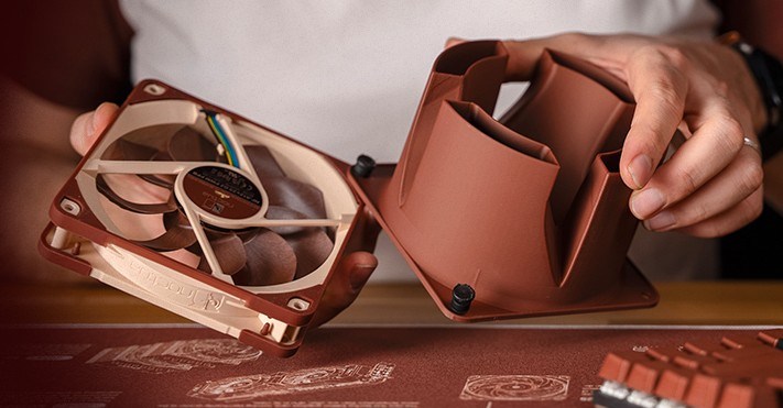 You can now 3D-print anything in Noctua beige and brown.