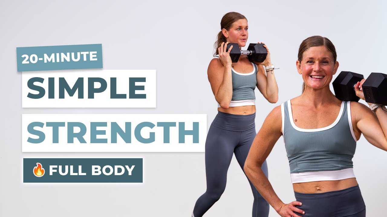 20 Minute FULL BODY Comeback Workout (Easy Re-Entry After Sickness/Break) - YouTube