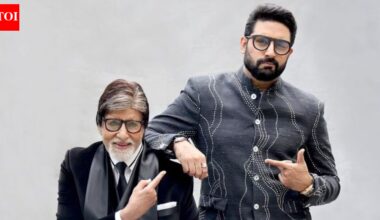 Amitabh Bachchan says Abhishek Bachchan brings ‘pride and respect’; asks ‘what have I done to be deserving?’ |
