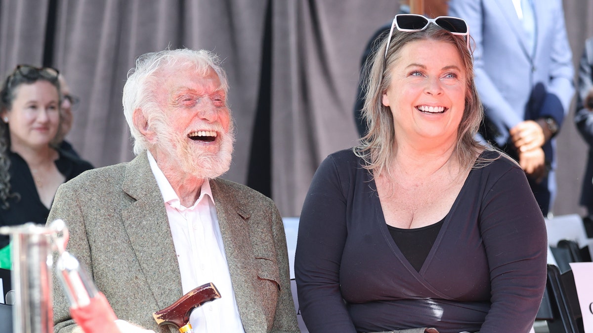 Dick Van Dyke and his wife Arlene attend an event