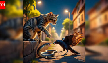 Cats and crows killing snakes in city: Study | Chennai News