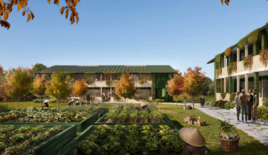 MVRDV Receives Approval for Plum Village Buddhist Monastery Renovations in France