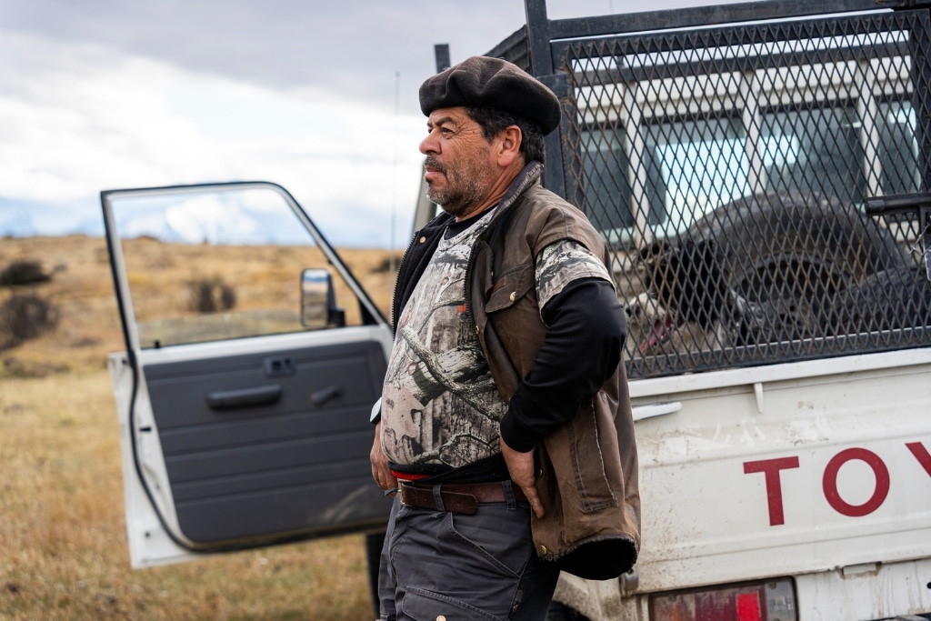 Mirko Utrovicich on the Estancia.