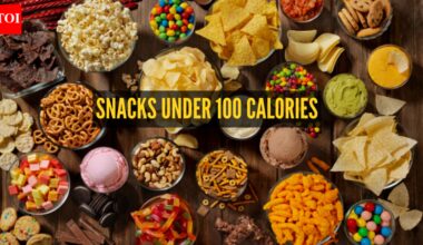 Healthy and delicious snacks under 100 calories for midnight munching
