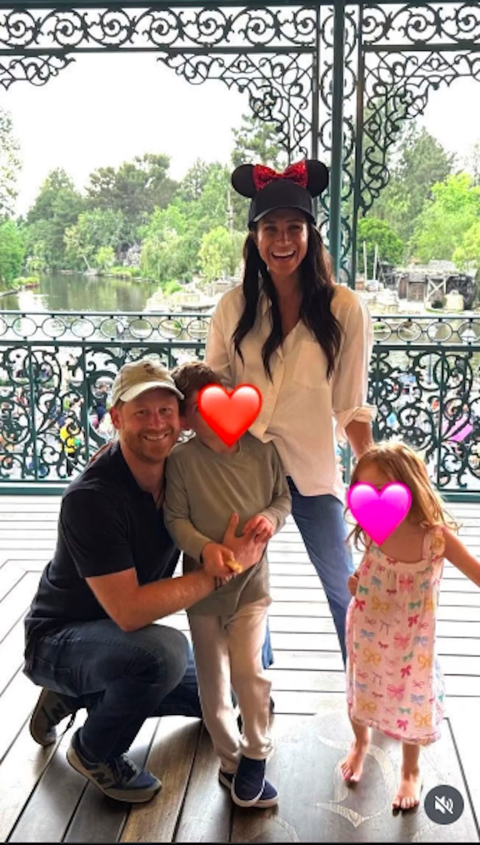 Princess Lilibet, Prince Archie and Prince Harry