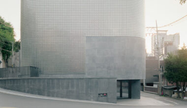 stocker lee wraps MANMADE seoul with concrete and glass blocks