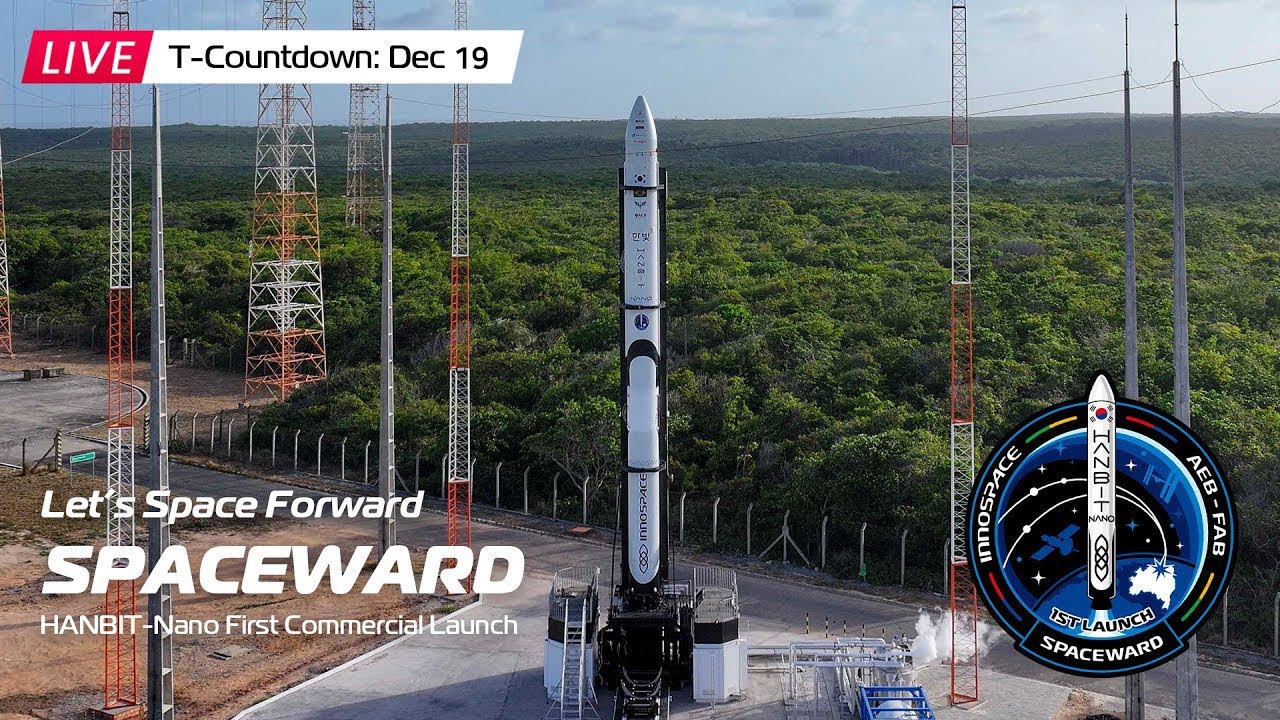 HANBIT-Nano | ‘SPACEWARD’ Mission Launch Livestream – INNOSPACE | 이노스페이스 - YouTube