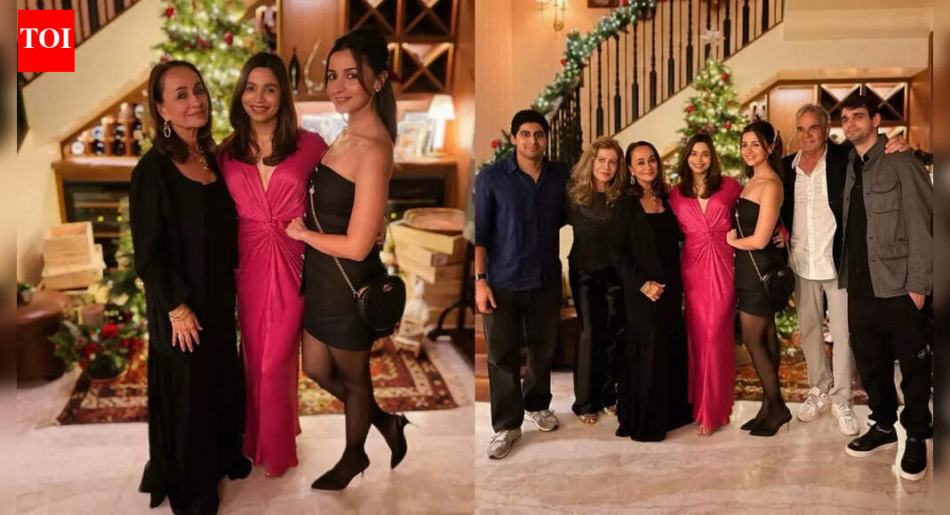 Alia Bhatt hosts first Christmas celebration at her new home with Neetu Kapoor and close friends |
