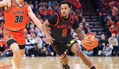 Maryland Falls 80-72 To No. 23 Virginia