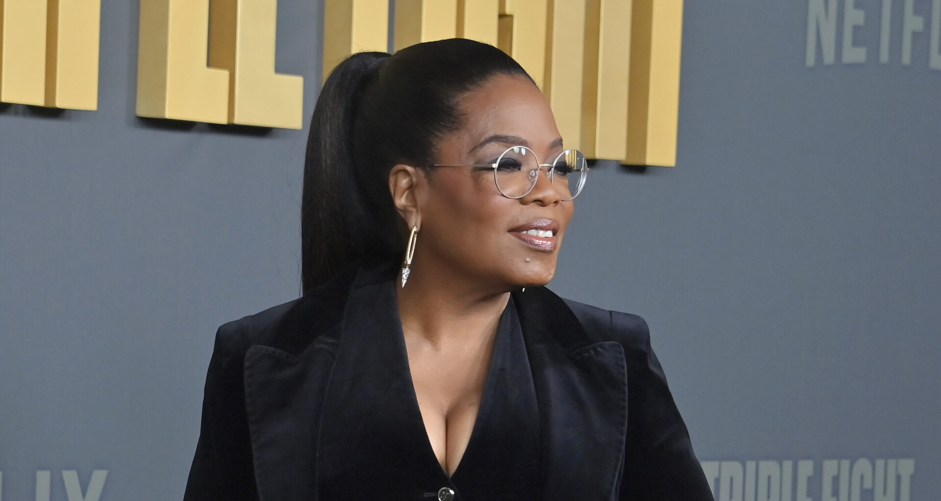 Cast member Oprah Winfrey attends the premiere of Netflix