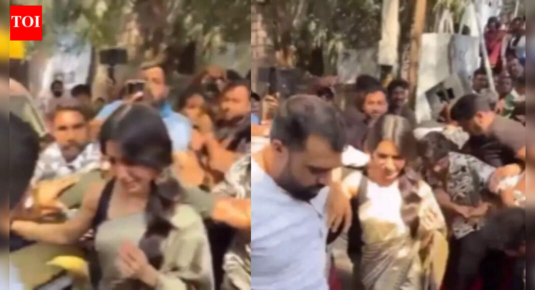 After Niddhi Agerwal, Samantha Ruth Prabhu gets mobbed by fans at a public event, netizens react and call it 'pathetic' | Hindi Movie News