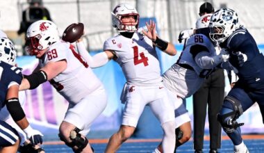 Washington State beats Utah State 34-21 to win Famous Idaho Potato Bowl
