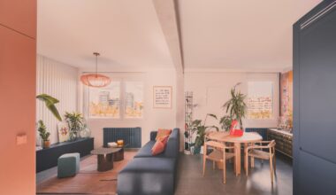 Nine People Once Lived in This Tiny Madrid Apartment, Now Refreshed With Bold Color for Two