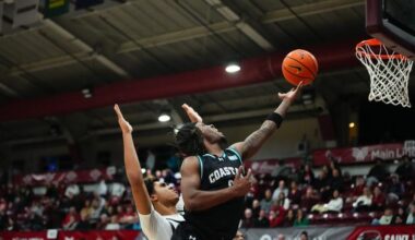 Dancler, Jones Power Coastal Carolina Past St. Joe's