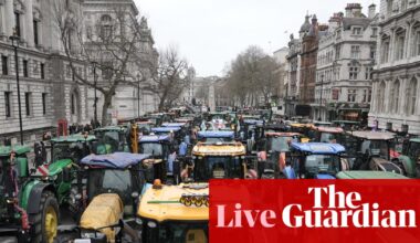 Inheritance tax for farmers to kick in at £2.5m in government U-turn – UK politics live | Politics