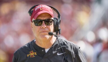Tyler Roehl is returning to Iowa State as offensive coordinator.