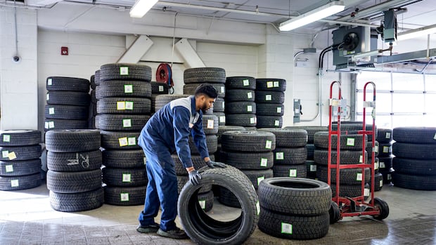 Hundreds of thousands of used tires piling up after Ontario cuts recycling targets
