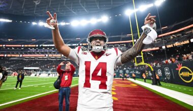 Makai Lemon and Bishop Fitzgerald, USC All-Americans