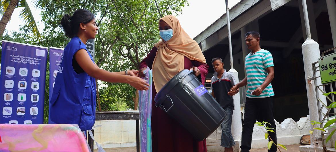 IOM teams on the ground are delivering shelter and essential relief items to support communities affected by Cyclone Ditwah.