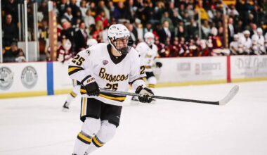 Hockey Opens Kwik Trip Holiday Face-Off Against No. 12 Boston College