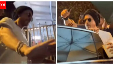 Shah Rukh Khan spotted at dubbing studio; sparks buzz about 'King' announcement on New Year |