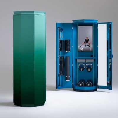 A Designey, Compact Gym-in-a-Closet - Core77