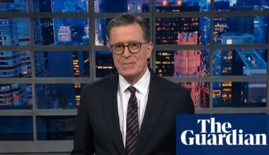 Stephen Colbert on Susie Wiles’s candid interviews: ‘She dished, bish’ | Late-night TV roundup