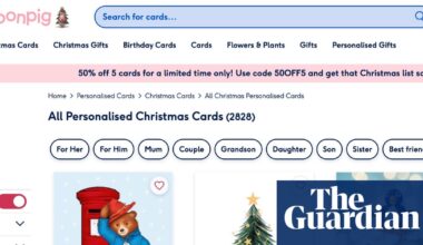 Moonpig’s use of AI to design and personalise cards drives up sales | Retail industry
