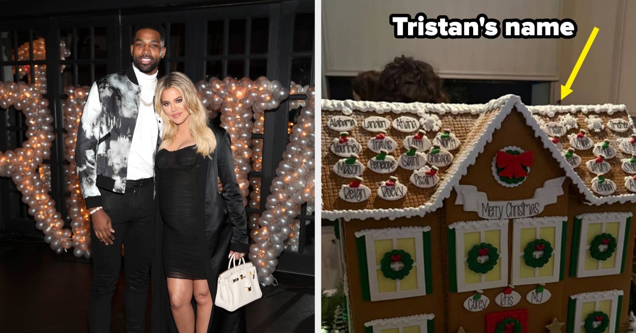 Why Tristan Thompson Is On Kardashian Gingerbread House