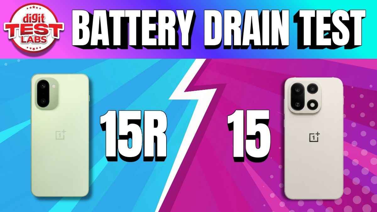 OnePlus 15R vs OnePlus 15 battery drain test: Flagship killer vs flagship