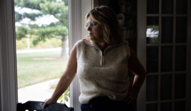 Micah Peterson, 15, and his mother talk with Marilyn Day, director of a child and teen weight management program, during a counseling session at The Children's Hospital, in Aurora, Colorado, on July 8, 2010.