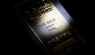 Gold flat as Treasury yields counter soft dollar ahead of key US data