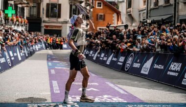 Tom Evans after the 2025 UTMB