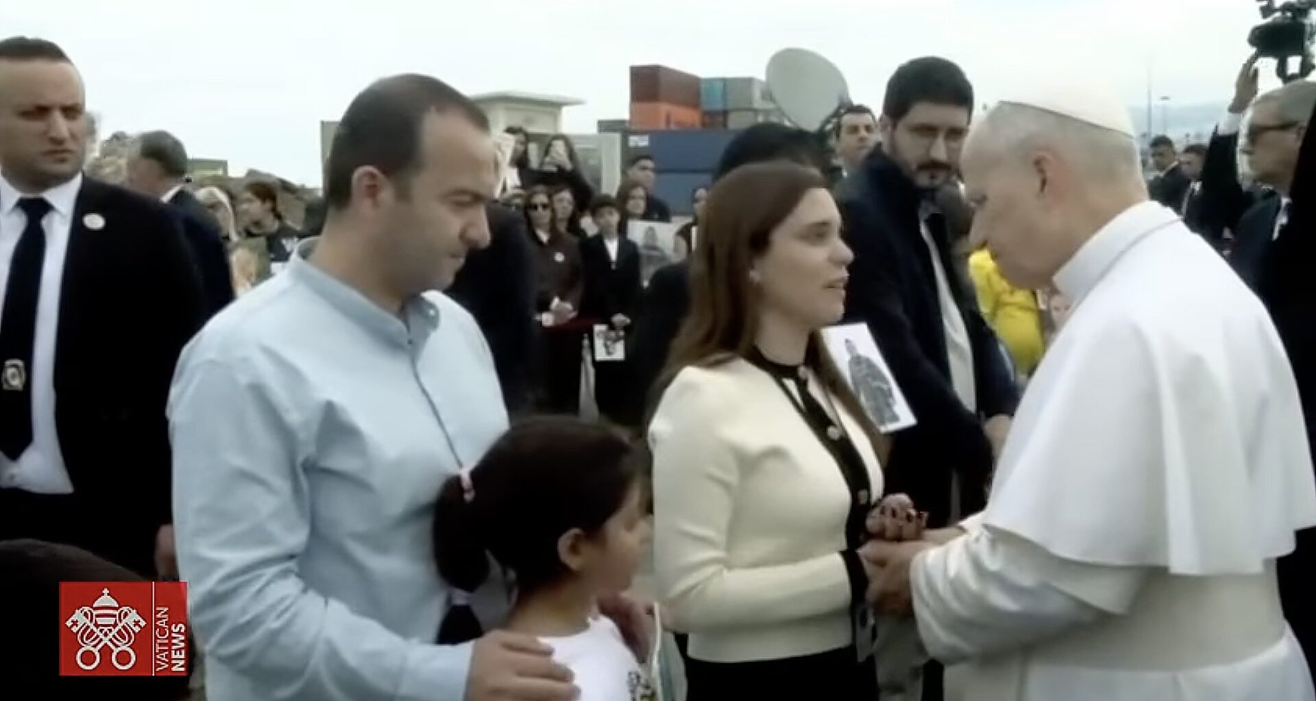 'My heart was beating so fast': Meet the young Lebanese woman who wept while hugging Pope Leo XIV