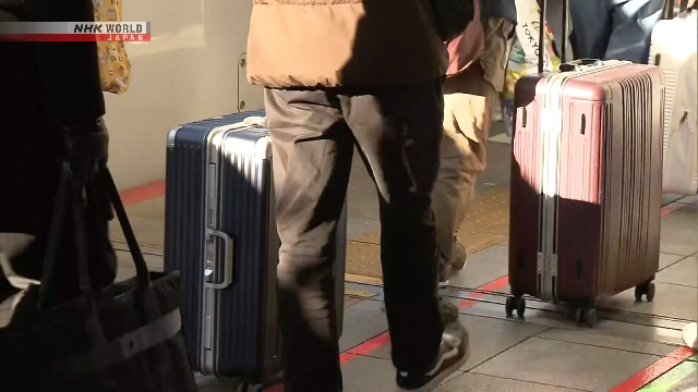 Year-end travel rush starts in Japan