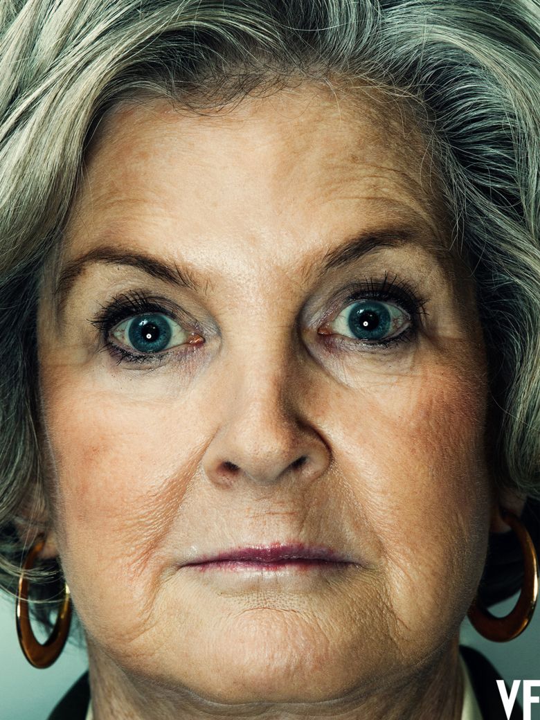 A close-up of Wiles. Anderson's tight portraits of White House officials became a major talking point in addition to Wiles' own revelations.