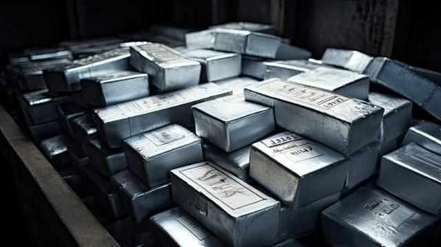 silver bars /gettyimagesbank