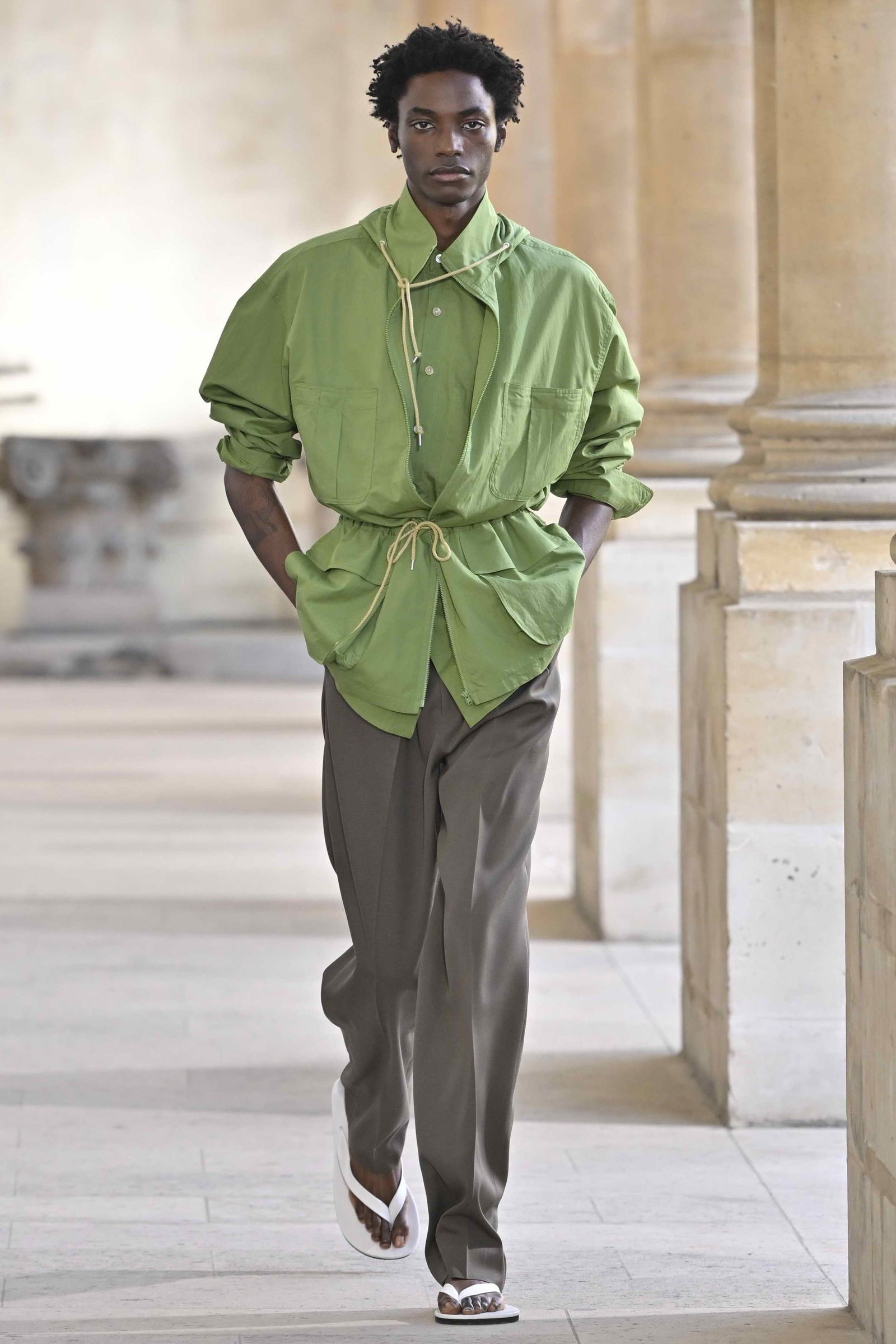 Image may contain Clothing Sleeve Adult Person and Standing