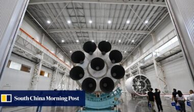 China launches satellite ‘super factory’ in bid to rival Elon Musk’s Starlink
