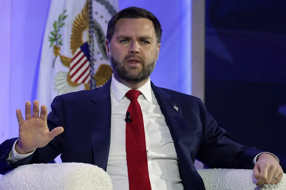 In a new interview, Vice President JD Vance said he disagrees with Republicans who claim that antisemitism is ‘exploding’ on the right (Getty Images)