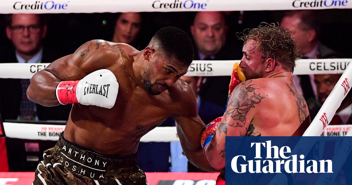 Anthony Joshua calls out Tyson Fury after knockout victory over Jake Paul – video | Anthony Joshua