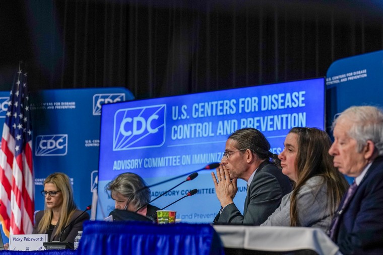 Image: Advisory Committee On Immunization Practices Holds Meeting At CDC Headquarters