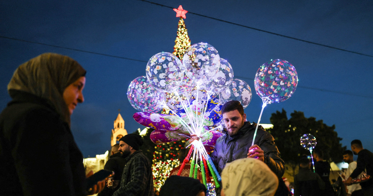 In Bethlehem, Christmas celebrations make a comeback after pause in Gaza war