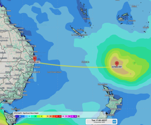 Strong waves to impact eastern Australia over the next two weeks