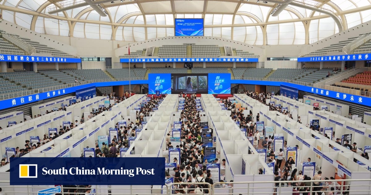 China’s jobless rate for young people eases to 16.9% as graduates settle for less