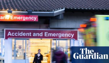 Huge rise in number of people in England’s A&Es for coughs or hiccups | A&E